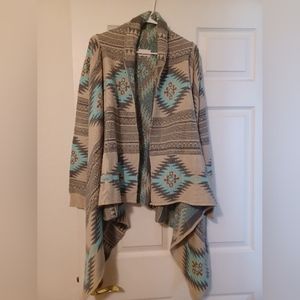 Womens Southwest Dreamers Cardigan Sweater